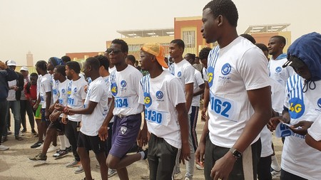 Mohamed HAIDARA nous parle du premier marathon universitaire réalisé  en Mauritanie - Entretien