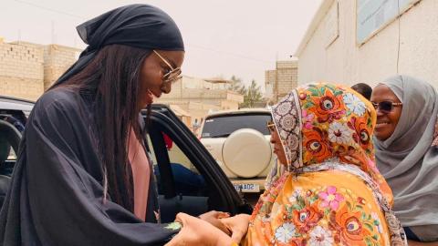 Coumba Gawlo SECK loue les efforts de Zeinabou Taleb Moussa dans sa lutte pour les droits des femmes