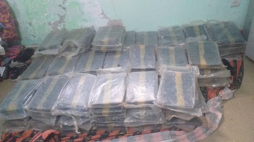 Nouakchott : un homme arrêté avec 180 kilos de cannabis