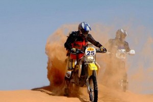Mauritanie: étape du Rallye Motos 