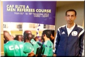 CHAN 2016 : l’Arbitre mauritanien Aly Lemghaifry sélectionné 