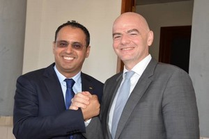  Infantino attendu à Nouakchott, les 8 et 9 janvier 2019