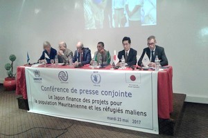 Le Japon apporte une aide de 6 millions de Dollars US au profit des communautés locales et des refugiés Maliens au sud-est de la Mauritanie