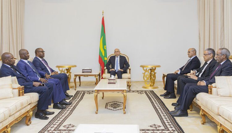 Le Président de la République reçoit le ministre malien de l’énergie et de l’Hydraulique