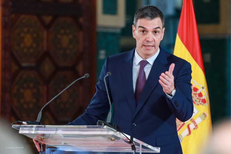 Espagne: grande manifestation contre Pedro Sanchez accusé de corruption