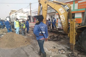 SNDE : Avis et excuses aux résidents du quartier stade olympique, coté ambassade du Maroc
