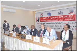  Célébration de la journée mondiale de lutte contre le SIDA 2016 