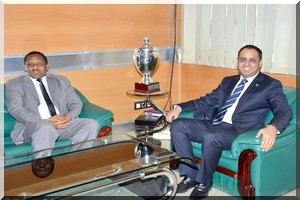 Visite de l’ambassadeur du Soudan !