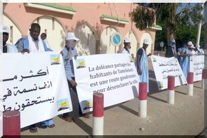 Des ressortissants de Tamchekett demandent le désenclavement de la ville