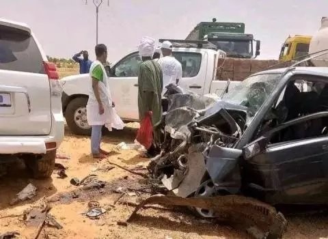 Brakna : décès de deux personnes dans un accident de la circulation