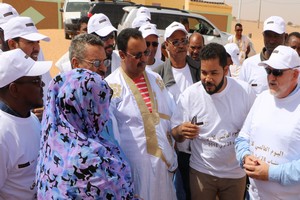 Communiqué de presse : Les employés de Tasiast de nouveau volontaires à Benichab [PhotoReportage]