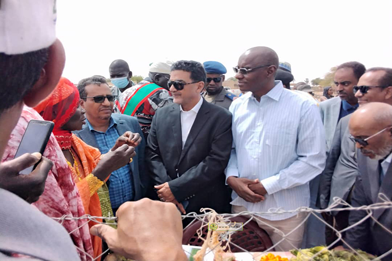 Le ministre de l'agriculture s'informe sur les travaux en cours pour désenclaver les zones de production à l'Est de Rosso