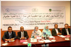  Lancement d'un atelier régional sur le système ingénieux du patrimoine agricole mondial (SIPAM)