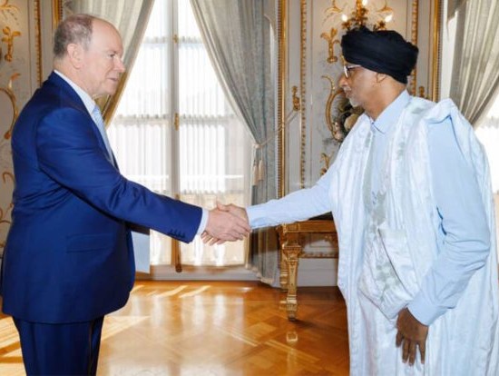 L’ambassadeur de Mauritanie auprès de la Principauté de Monaco présente ses lettres de créance
