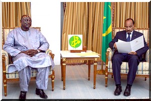 Le président de la République reçoit Tangara Mamadou émissaire spécial du Président gambien