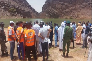 Inauguration à Zouerate d’un barrage pouvant retenir 363.000 m3 d’eau de pluie