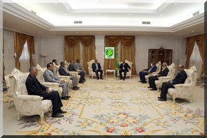 Le Président de la République reçoit le bureau exécutif du syndicat national de l'enseignement supérieur