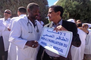 Mauritanie : les blouses blanches passent à la vitesse supérieure