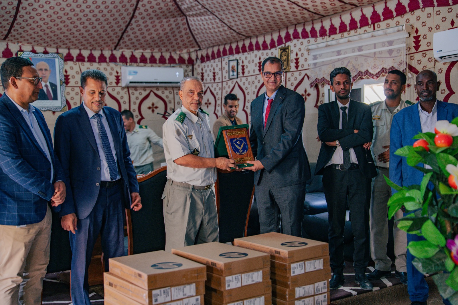 Soutien de BP à l'Ecole Supérieure Polytechnique (ESP) de Nouakchott.
