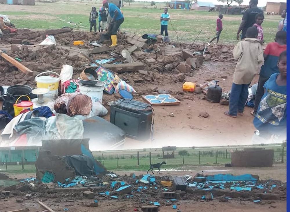 Gorgol : une tempête cause d’importants dégâts dans plusieurs villages, 30 familles sans abri