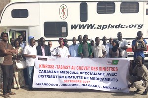 Communiqué de presse : La clinique mobile de Tasiast soutient les victimes des tempêtes