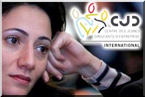 Wafa Makhlouf, première femme à la tête du CJD international prend ses fonctions