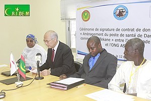 Le Japon finance l’extension du poste de santé de Dara Salam dans la commune de Tékane [PhotoReportage]