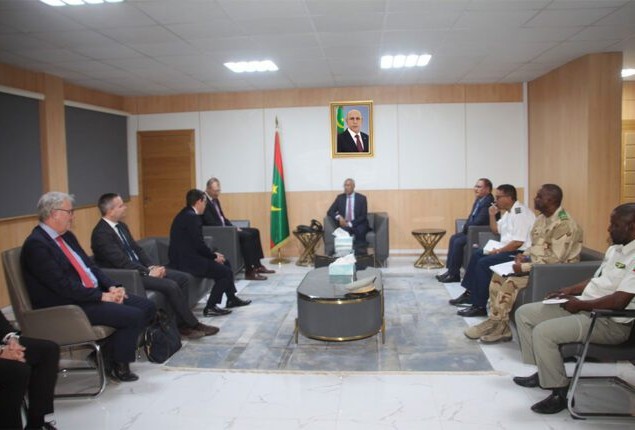 Le ministre de la Défense reçoit une délégation du Bundestag allemand