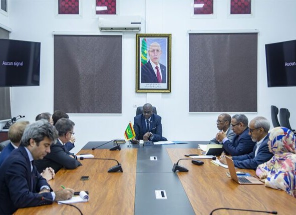 Le ministre chargé du budget reçoit une délégation conjointe de la BEI et du ministère de l’Environnement du Luxembourg