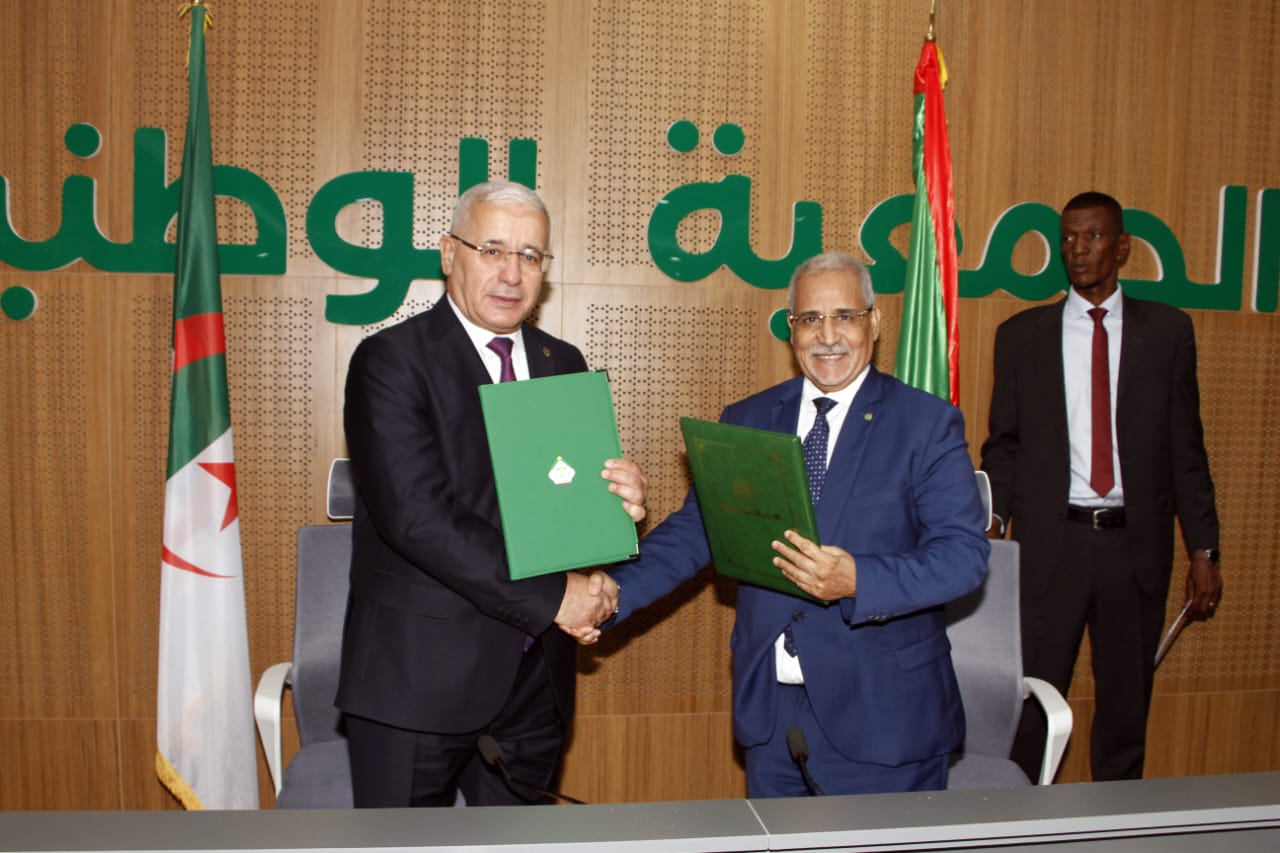 Mauritanie/Algérie : les deux Assemblées signent un protocole régissant les travaux de la commission parlementaire