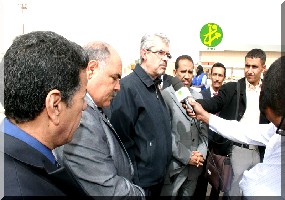 Don algérien de produits alimentaires à la Mauritanie.  