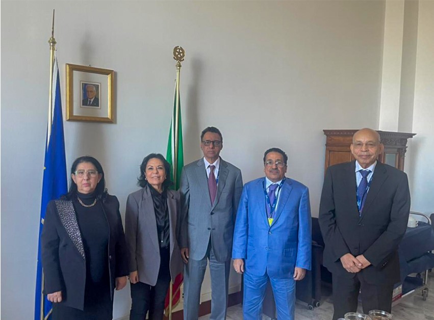 RIM-Italie : le ministre de l’Économie rencontre Mme Vincenza Lomonaco du ministère italien des Affaires étrangères