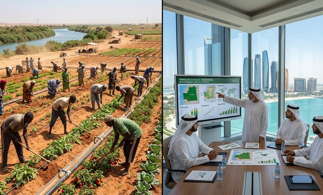 Terres de la vallée, dîners du Golfe : l’investissement émirati dans la vallée du fleuve en Mauritanie. Pr ELY Mustapha