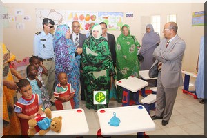  La ministre des affaires sociales s'enquiert à Nouakchott de certains jardins d'enfants pilotes 