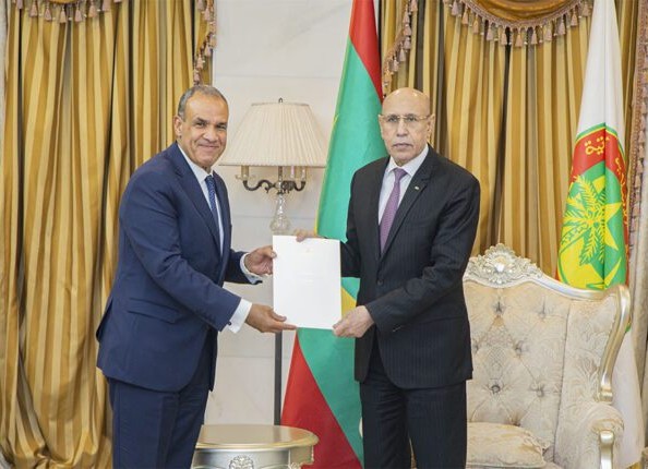 Le Président de la République reçoit un message écrit du Président égyptien