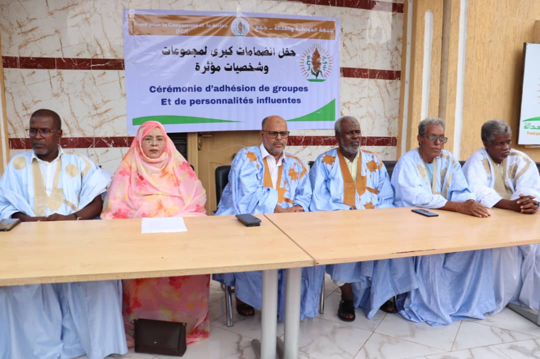 Ralliement de personnalités influentes de cadres et de groupements politiques au parti FCJ