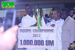 Basket Ball : ElMina Jahe sacré champion de Mauritanie 2017 [Maxi-PhotoReportage]