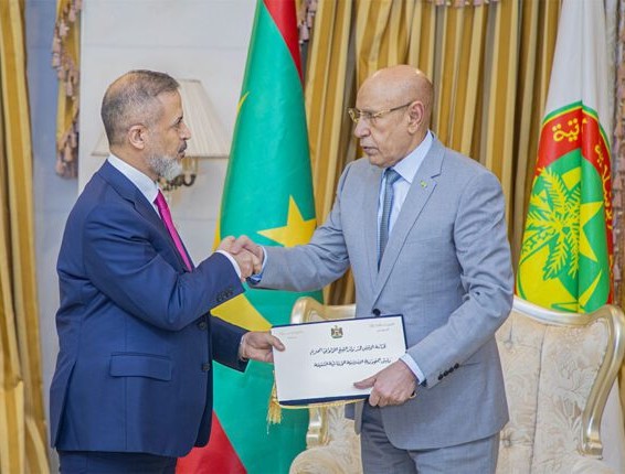 Le Président de la République reçoit un message écrit du Président Irakien