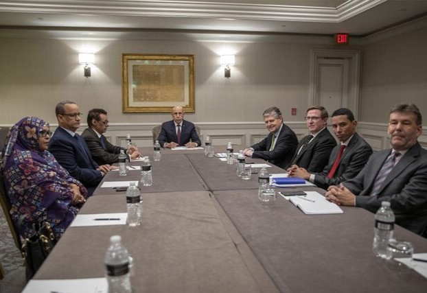 Le Président de la République reçoit en audience le PDG de Kosmos Energy