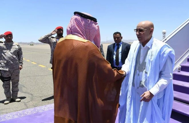Le Président de la République arrive à Médine en Arabie Saoudite