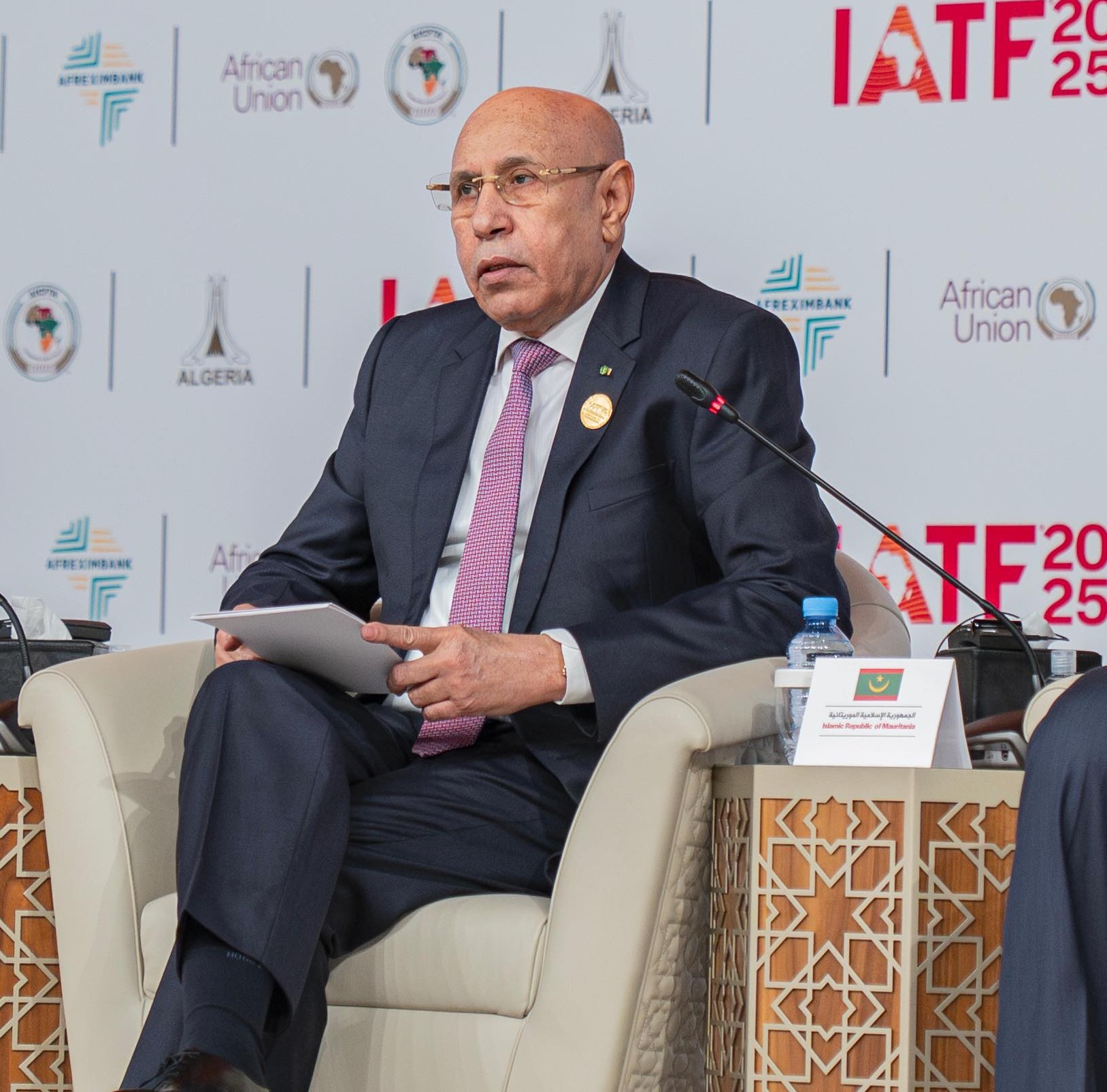 Alger-IATF 2025 : discours du Président de la République, Mohamed Ould Cheikh El-Ghazouani