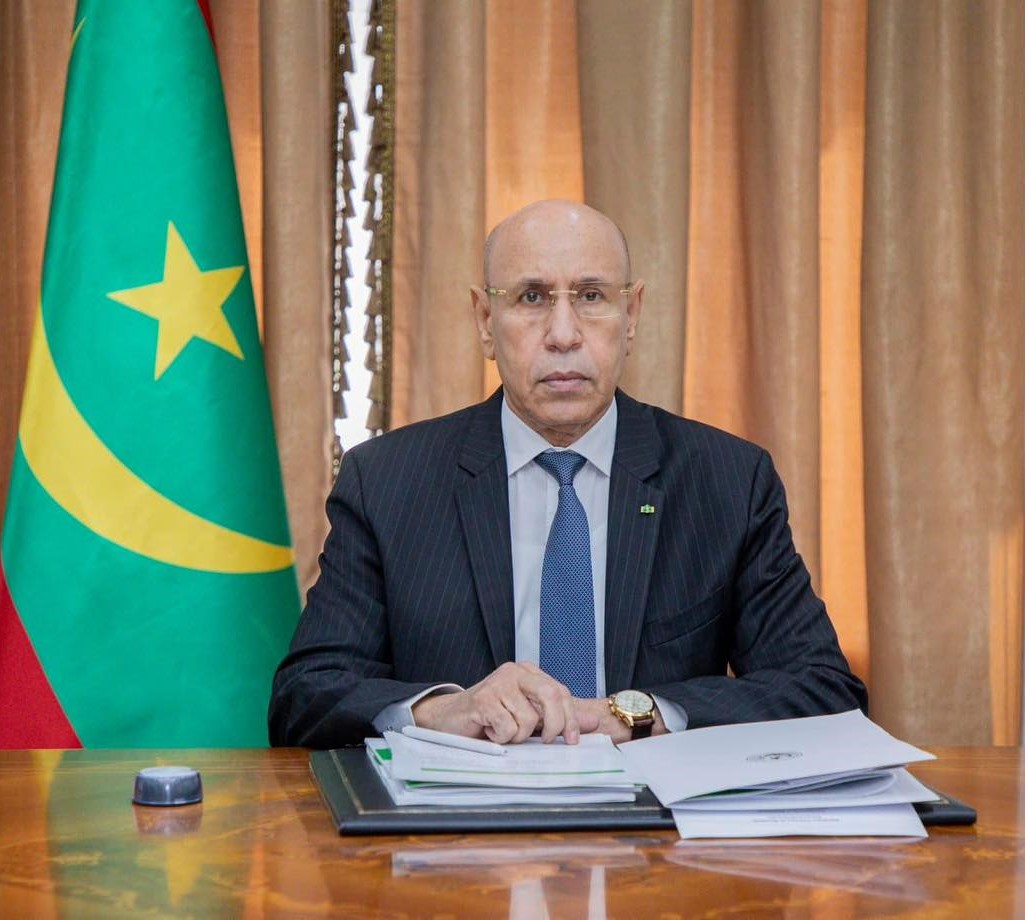 Ghazouani se rend en Espagne pour participer à une conférence sur le financement du développement