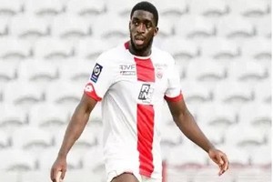 Le Mauritanien Aboubakar Kamara marque son unique but de la saison avec Dijon