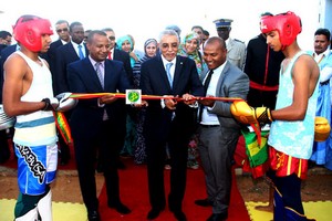 Mauritanie : réception d’un centre de king-boxing