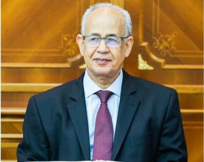 Ould Mohamed Laghdaf représente Ghazouani à l'investiture du Président gabonais