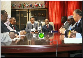 Le MAEC tient une réunion avec les différents corps diplomatique représentés en Mauritanie 
