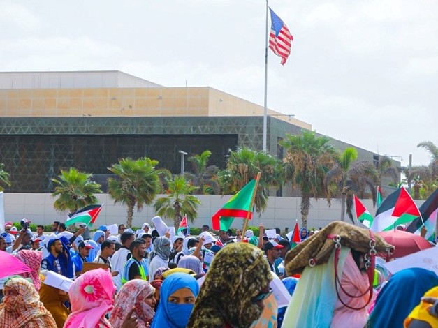 Nouakchott : Manifestation contre la « guerre de la faim » imposée à Gaza