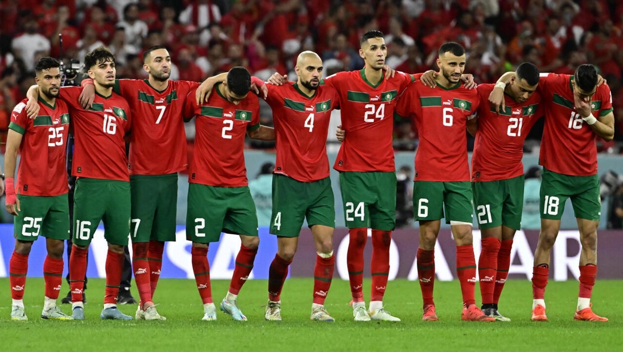 Au bout d'un long combat contre l'Espagne, le Maroc devient la 4e nation africaine en quarts de finale
