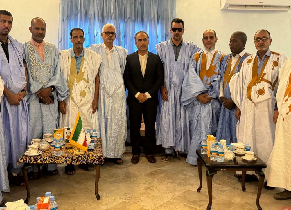 Des partis mauritaniens effectuent une visite de solidarité à l’ambassadeur d’Iran
