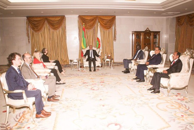 Le Président de la République reçoit la vice-présidente de Millennium Challenge Corporation